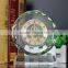 2015 new high quality wedding favor crystal clock