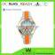 2016 hot plastic stainless steel back water resistant wrist quartz watch