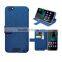 black wallet leather case for archos 50 helium plus case coloful silk leather case high quality with factory price