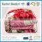 Cheap Price China factoty 100% Polyester Printed Rachel Blanket