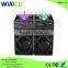 Dance Club Speaker 10 Inch Active Wooden Speaker Box With Colorful Light