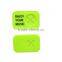 Soft touch custom silicone label for outdoor bag and clothing
