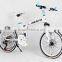 20-inch folding mountain bike 21 speed high-carbon steel full suspension folding bike