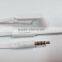 2016 OEM ODM Mono plastic earphones in 3.5mm jack good qaulity