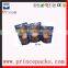 Plastic food packaging stand up pouch bag with zipper for fresh fruits