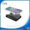High quality 3 Coils Qi wireless charger power bank,portable and slim wireless charger power bank for Pad holder