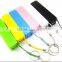 Mini rohs power bank 2200mah external battery charger/mobile power station