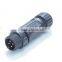 LLT M12 male female connector waterproof led connector