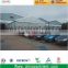 Huge aluminum temporary outdoor storage tent with ABS solid wall for warehouse for different ground condition
