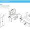 8361# excellent kids bedroom suites in quality