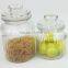 1250ml Aritight Glass Canning Jar with Glass Lid, Glass Candy Jar