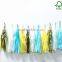 foil tissue paper decoration garland for party decoration