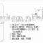 zinc alloy stainless steel shower door hinges