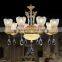 Professional lyrics hand blown glass wedding decoration crystal chandelier