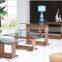 TB china furniture export 1.8m glass dining table 8 chairs set