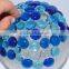 Good quality colorful glass gems flat back stone