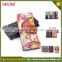 Hot wholesale long pattern vintage nylon ladies wallet with cartoon printing