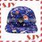 Cotton twill adjustable custsom 5 panel cap with embroidery