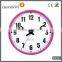 Decorative Big Size Metal Wall Clocks With Weather Station