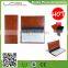 China Supplier 2016 hottest sell Simple long style leather passport holder for promotion, custom travel passport holder.