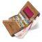 Hot Selling Violet Purse Wallet Alligator Wallet Trifold Wallet