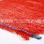 Red Raschel mesh bag for packing potato and onion from manufacturer