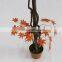 indoor cheap artificial decoration maple trees wood trunk