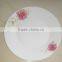 2016 New white porcelain wholesale dinner plates with popular design