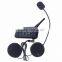 SZwinzon V6 1200M 6 Riders Motorcycle BT Interphone Bluetooth Helmets Headset Intercoms