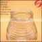 Factory custom made 400ml 550ml glass jar for honey with screw cap