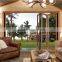 High quality sliding style aluminium wood clading windows and doors system