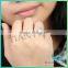 925 Sliver Finger Ring Super White Moissanite Gemstone Wedding Ring,Anniversary Ring