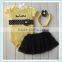Newest Baby Romper Suit Baby Bubble Long Sleeve Tutu Romper And Petti Skirt Wholesale Baby Clothes With Headband
