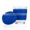 2016 beautiful design Glass Reusable Coffee Cup sleeve-blue/pink/green