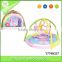 Folding baby playing gym mat with rattle toys,Musical baby activity mat, baby play mat
