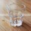 transparent plastic octagonal drinking glass