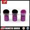 Purple color animal hair brush