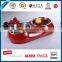 Best selling Pet Food and Water Dish - Stainless Steel - Double Pet Bowls,red food & water bowl for small animal