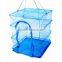 Hot sale collapsible 3 layer fish hanging drying net
