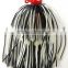 2013 popular jig head lure with rubber skirt