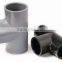 PVC PP water pipe fittings elbow tee flange cap socket