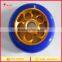 100*24mm, colorful PU wheels, aluminum hub wheels, roller skate wheels