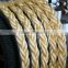 Polyethylene and Polyester mixed ships rope