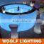 waterproof glowing PE KTV wine table led bar counter