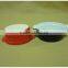 good quality round colored ceramic bakeware with two handles