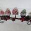 New design Christmas decoration Pine Cone metal Candle Centerpiece wrought iron candle holder