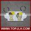 unique personalized image transfer sublimation keychain for printing