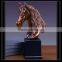 New design of qualified resin big outdoor horse shape ashes urn