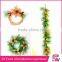 christmas wall hanging decorations mini artificial christmas wreaths cheap for christmas market