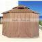 Luxurious hexagonal canopy beach iron gazebo tent